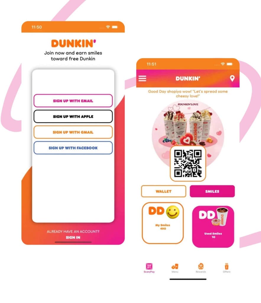 Dunkin showcase 1